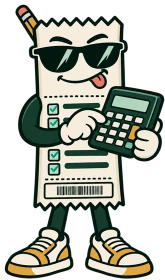 Degen punching numbers into a calculator