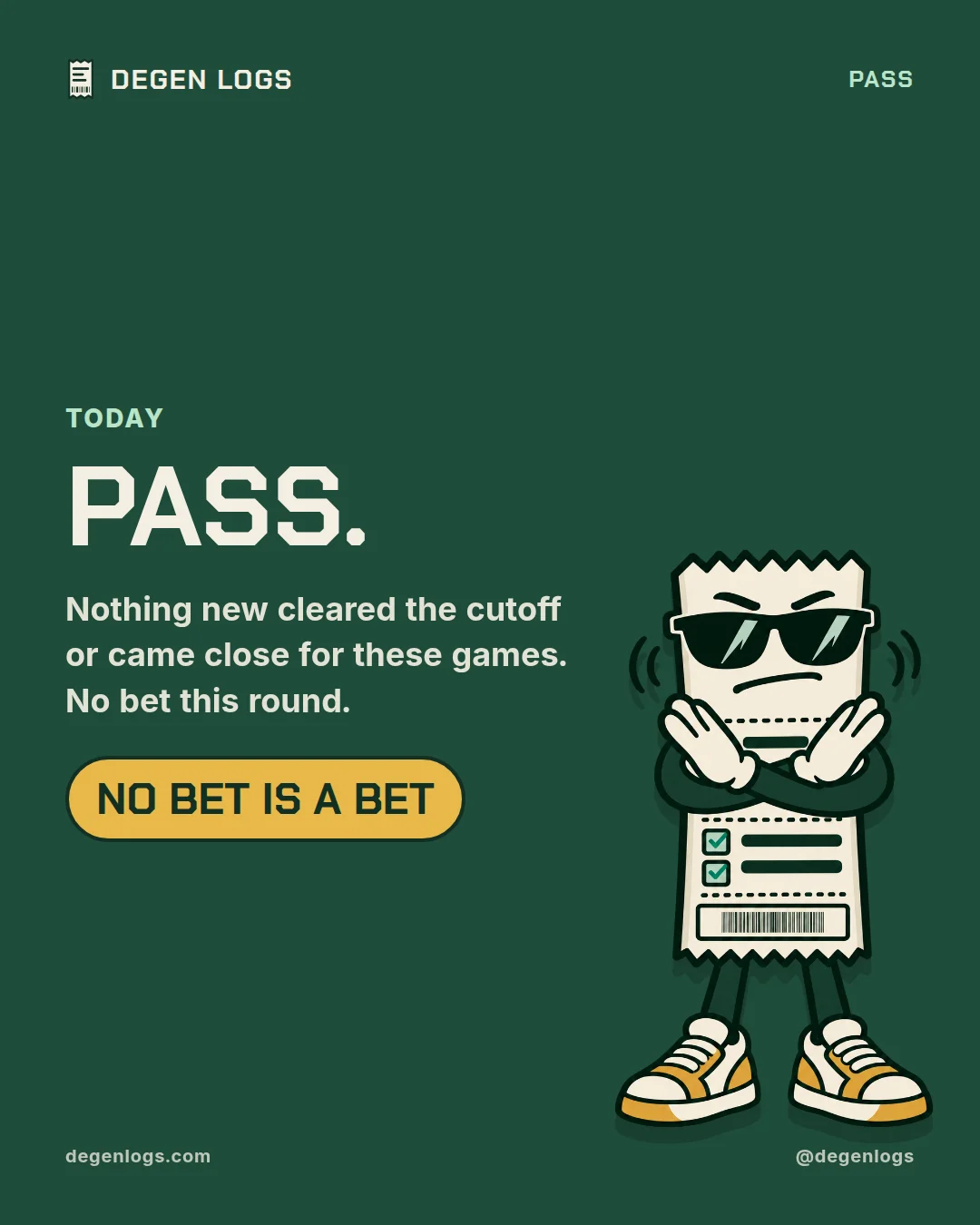 Degen Logs post slide 1