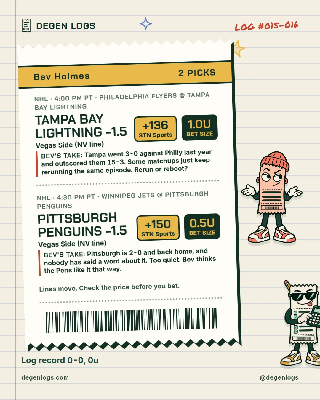Degen Logs post slide 3